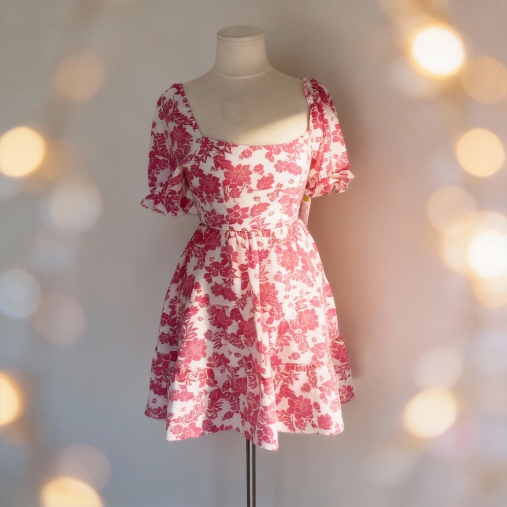 Floral Pink Dress